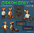 🥧Gideon Grey 3D Model🥧