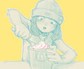 ice cream by shinni
