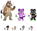 Humanoid Adopts [4/7 OPEN] by Werewolfbusiness