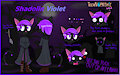 Halloween special character-- Shadolin Violet