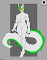 White Green Mawcat Adopt-OPEN by ChaosEye