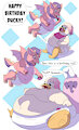 Birthday Ducky by Maxicoon
