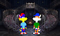 Alex and Billy in the Haunted House by sebashton
