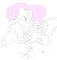 Rockruff Guzma and Houndour Grunt 2