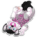 Flower onesie by Loupy
