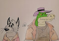 Graff and Brok Fanart by Viktortronevsky by BrokGame