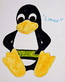 Linux Logo by MrRoseLizard