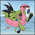 Flamingo Floatie