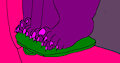 Self footsie by Fur915