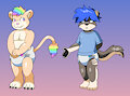 Edward and Lewis by 6SpaceTime1Dragon7