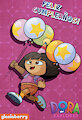 (C) Birthday Dora by InflateResponsiblyIB