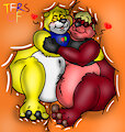 Burr Buddies within Balloons by TheRedSkunk