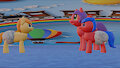 My OC meets Gregory's mommy (Blender Animation)