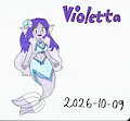 Violetta the Mermaid by KatarinaTheCat18