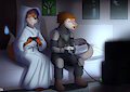 Jon and Marian's Halloween Gaming Session by KingDorkster