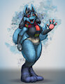 A Little Lucario Mischief by Tyrnn