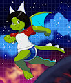 Cosmic Exploration by 6SpaceTime1Dragon7