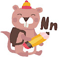 Nutria of artmoryachok's Animal Alphabet