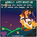 ☆ Weekly Affirmation ☆ by lovespell