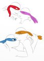 tmnt- Sketches by xXShikaYukiXx