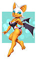 Swimsuit Rouge by MykeGreywolf