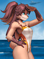 [C] Swimsuit Lop by MykeGreywolf