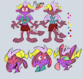 Magma ref sheet by Foxlover91