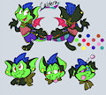 Caldera ref sheet by Foxlover91