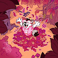 Princess of the leaves by Loupy