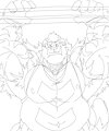 Goral Sketch by AlphaBeastSide