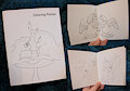 Coloring Ponies coloring book mini-zine by bladespark