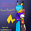 Thank you... for always being there for me, NeonThunder05 by Netherkitty