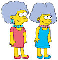 The Simpsons - Patty and Selma Bouvier by CBCAmesburyFan