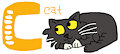 Domino the Cat (Animal Alphabet 1 Style)