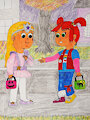 '80s girls do '80s girls... by MrRoseLizard