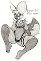 Fox-tober 10: Bat-eared Fox by Simonov