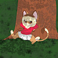 Tree Resting Jerboa -By NazzNikoNanuke-