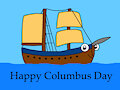 Happy Columbus Day by FoxLover2002