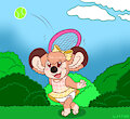 Tennis Koala -By PrinceLuccaLion- by DanielMania123
