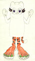 Liea the Big-Footed Ghost Revamp by LouisEugenioJR1990
