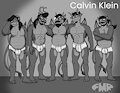 Royal Brothers Underwear models BW by Vangabond