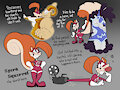 Spira Squirrel | The Worst Hero by Sunset0Infinity