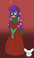 Orchid Bushroot in a Dress by KendraEevee