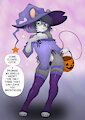 lil witch Chantilly by joykill