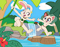 Jungle Siblings by DavisGato