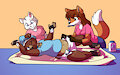 forced diapering and powdered by diapergamer