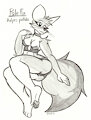 Fox-tober 14: Pale Fox by Simonov