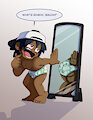M.C - Checkin' Himself Out (Commission) by EmperorCharmy