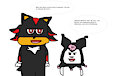 Shadow Meets Kuromi by jeremycrimson