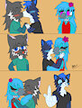Oktavius, Eight and Sylann by CozyHug